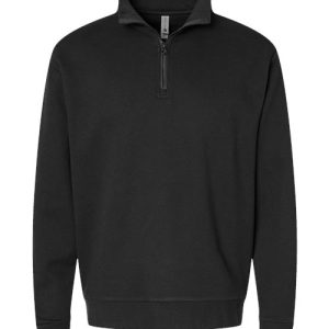 Alternative view of Next Level Unisex Fleece Quarter-Zip Pullover