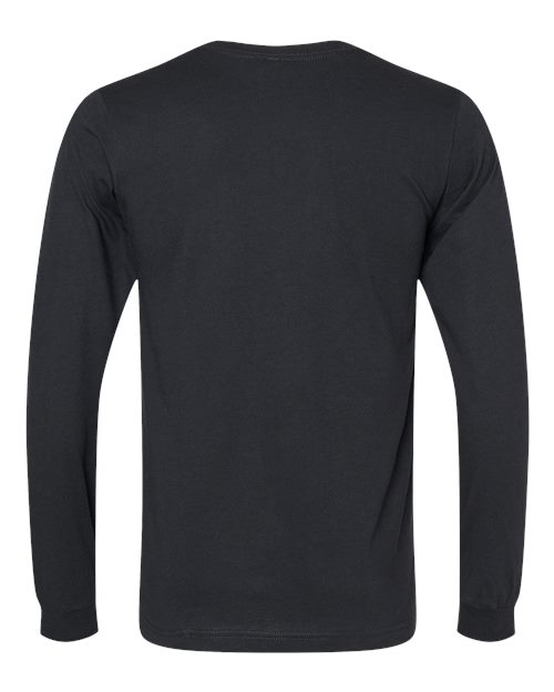 BELLA + CANVAS Heather CVC Long Sleeve Tee - Image 25