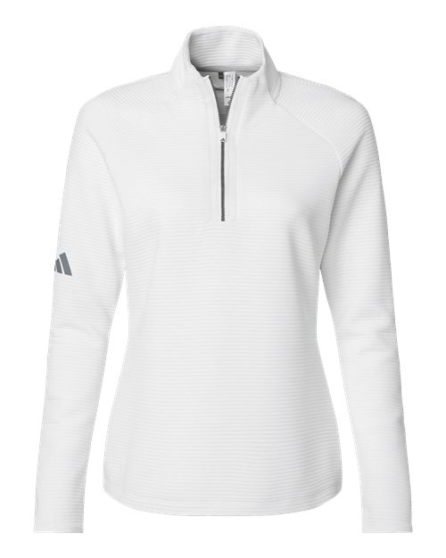 Adidas Women's Spacer Quarter-Zip Pullover - Image 4