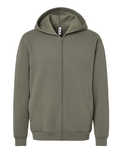 American Apparel Unisex ReFlex Fleece Full-Zip Hoodie Sweatshirt - Image 5