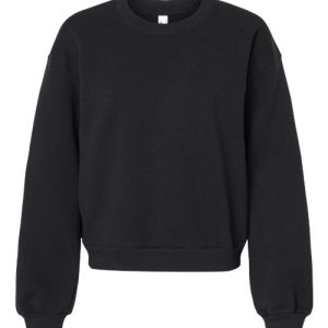 Alternative view of American Apparel Women's ReFlex Fleece Crewneck Sweatshirt
