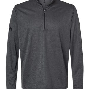 Alternative view of Adidas Men's Space Dyed Quarter-Zip Pullover