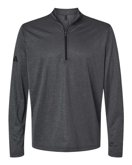 Adidas Men's Space Dyed Quarter-Zip Pullover - Image 2