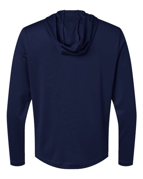 Adidas Men's Lightweight Quarter-Zip Hooded Pullover - Image 6