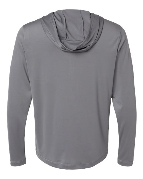 Adidas Men's Lightweight Quarter-Zip Hooded Pullover - Image 7