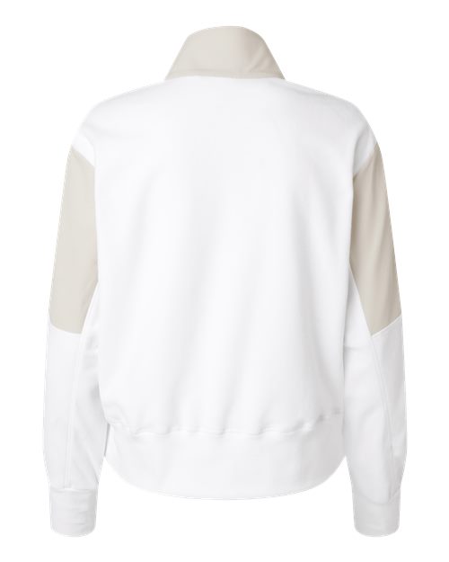 Adidas Women's Fleece Quarter-Zip Pullover - Image 4