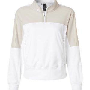 Alternative view of Adidas Women's Fleece Quarter-Zip Pullover