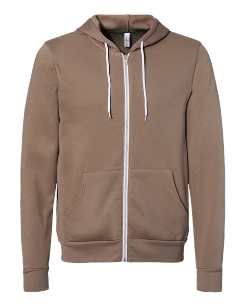 BELLA + CANVAS Unisex Sponge Fleece Full-Zip Hoodie Sweatshirt - Image 26