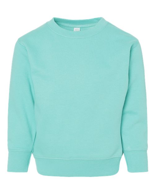 Rabbit Skins Toddler Fleece Crewneck Sweatshirt - Image 3