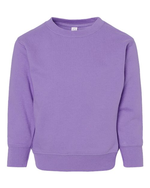 Rabbit Skins Toddler Fleece Crewneck Sweatshirt - Image 6
