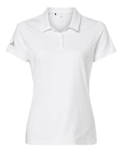 Adidas Women's Textured Stripe Polo - Image 4