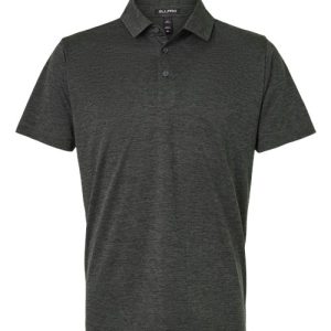 Alternative view of AllPro Men's Pro-Lock Performance Mélange Polo