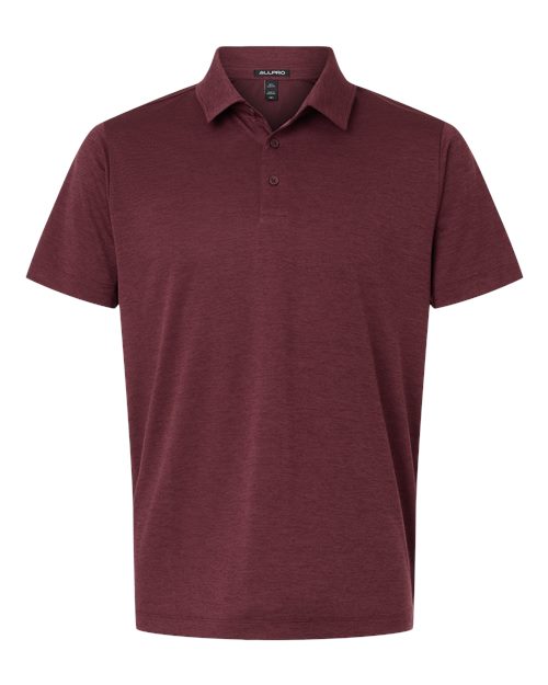 AllPro Men's Pro-Lock Performance Mélange Polo - Image 3