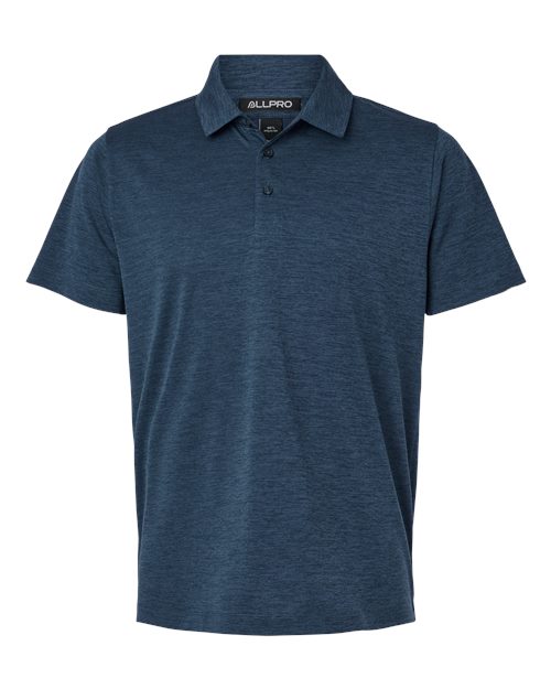 AllPro Men's Pro-Lock Performance Mélange Polo - Image 4