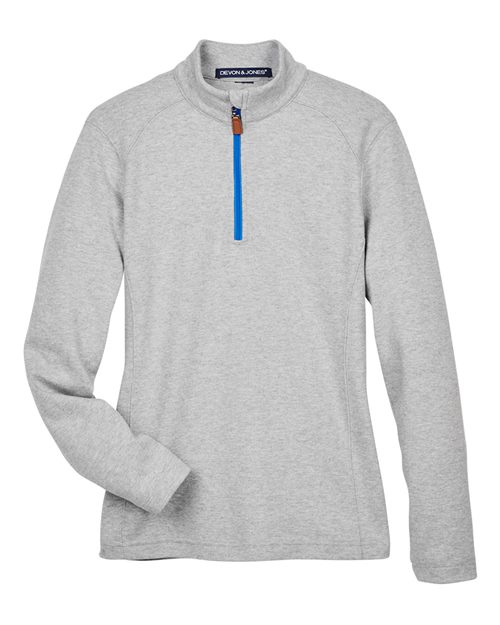 Devon & Jones Women's DRYTEC20™ Performance Quarter-Zip Pullover - Image 3