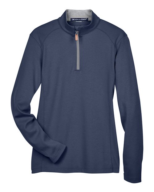 Devon & Jones Women's DRYTEC20™ Performance Quarter-Zip Pullover - Image 4