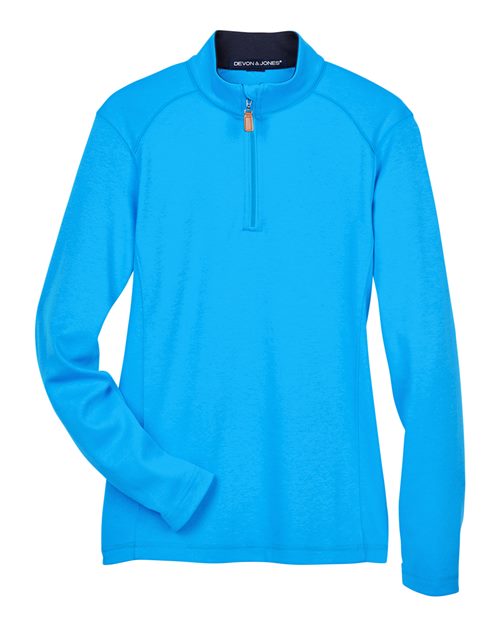 Devon & Jones Women's DRYTEC20™ Performance Quarter-Zip Pullover - Image 5