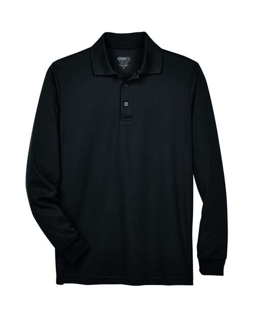 CORE365 Men's Pinnacle Performance Long Sleeve Piqué Polo - Image 2