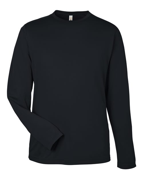 CORE365 Unisex Capital Long Sleeve Performance T-Shirt - Image 3