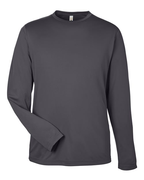CORE365 Unisex Capital Long Sleeve Performance T-Shirt - Image 5