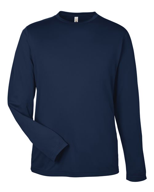CORE365 Unisex Capital Long Sleeve Performance T-Shirt - Image 6