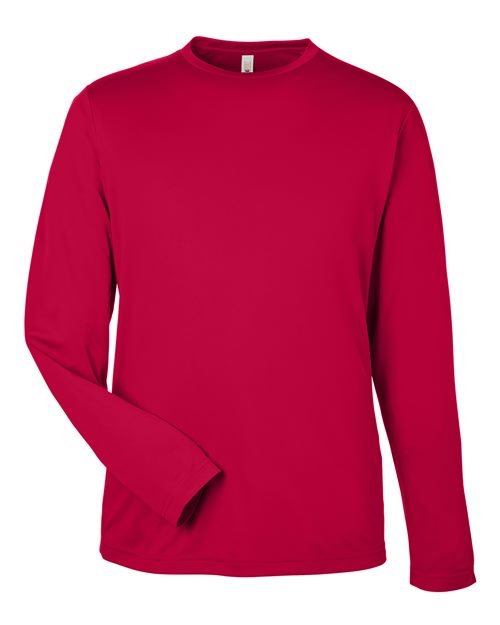 CORE365 Unisex Capital Long Sleeve Performance T-Shirt - Image 7