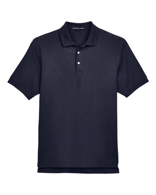 Devon & Jones Men's Pima Piqué Polo - Image 6