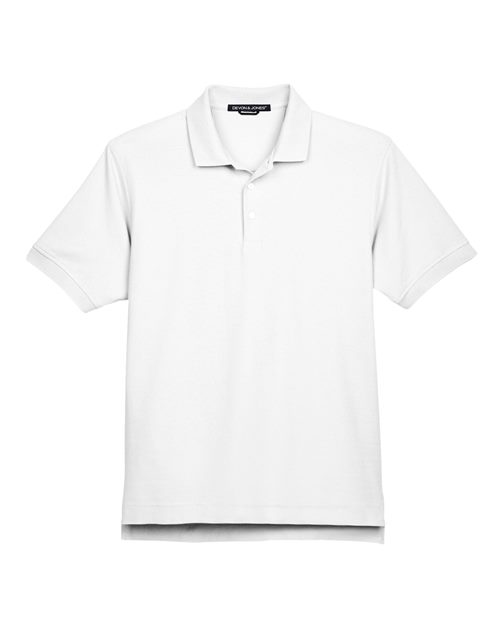 Devon & Jones Men's Pima Piqué Polo - Image 9