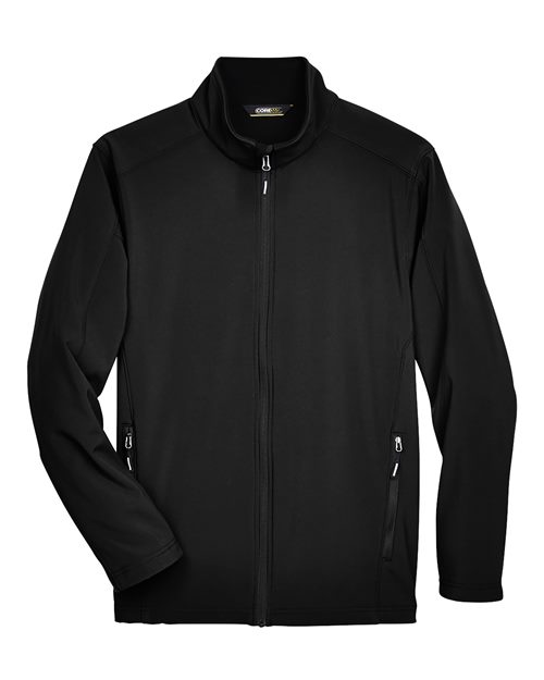 CORE365 Men's Cruise Two-Layer Fleece Bonded Soft Shell Jacket - Image 2