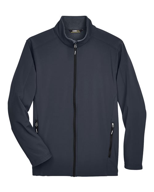 CORE365 Men's Cruise Two-Layer Fleece Bonded Soft Shell Jacket - Image 3
