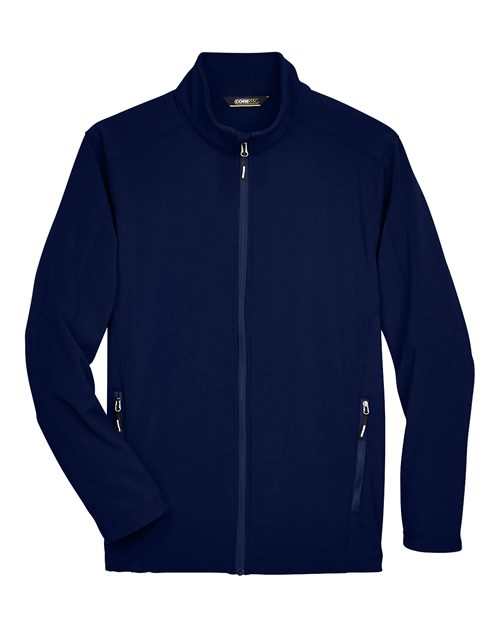 CORE365 Men's Cruise Two-Layer Fleece Bonded Soft Shell Jacket - Image 4