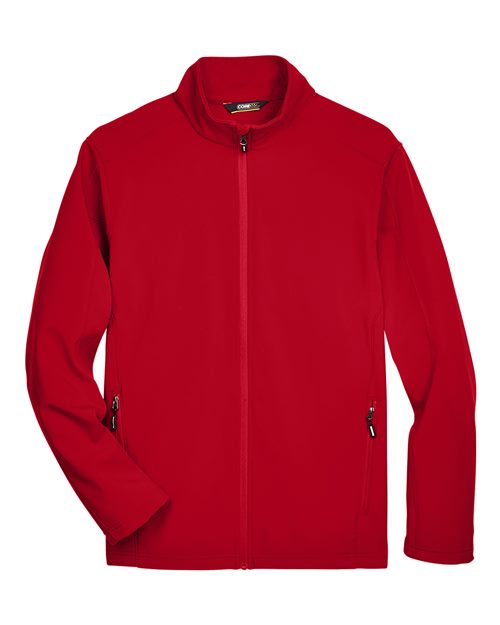 CORE365 Men's Cruise Two-Layer Fleece Bonded Soft Shell Jacket - Image 5