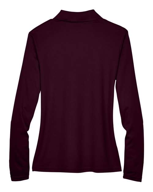 CORE365 Women's Pinnacle Performance Long Sleeve Piqué Polo - Image 13