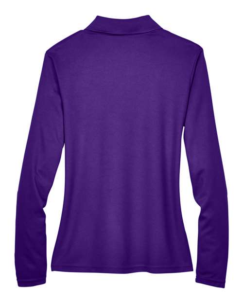 CORE365 Women's Pinnacle Performance Long Sleeve Piqué Polo - Image 15