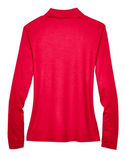 CORE365 Women's Pinnacle Performance Long Sleeve Piqué Polo - Image 18