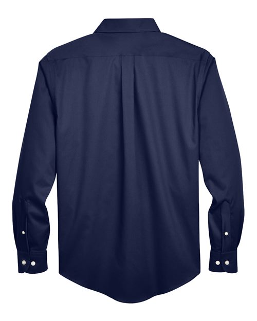 Devon & Jones Men's Crown Collection® Solid Stretch Twill Woven Dress Shirt - Image 8