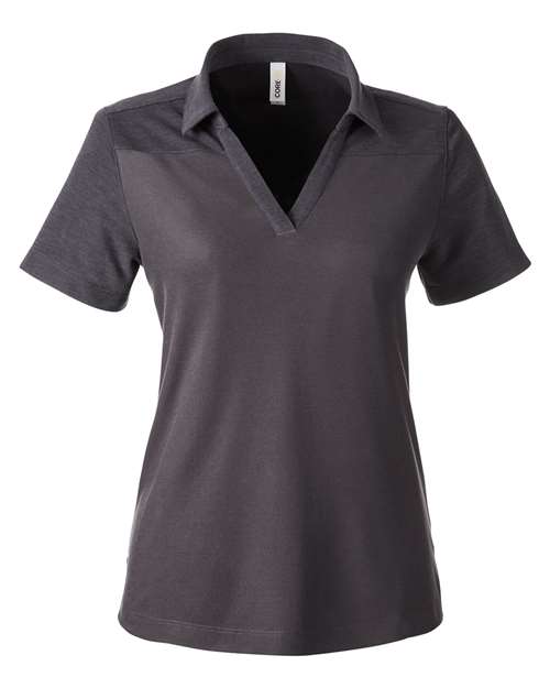 CORE365 Women's Fusion ChromaSoft™ Colorblock Polo - Image 3