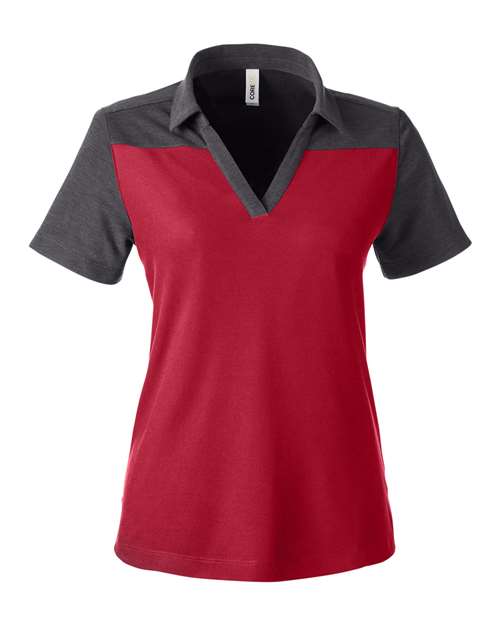 CORE365 Women's Fusion ChromaSoft™ Colorblock Polo - Image 6