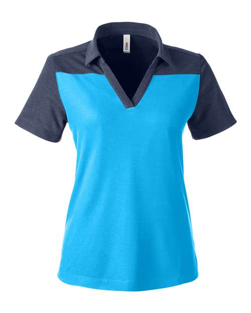 CORE365 Women's Fusion ChromaSoft™ Colorblock Polo - Image 7