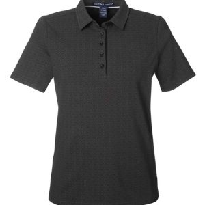 Alternative view of Devon & Jones Women's Crownlux Performance® Geo Polo