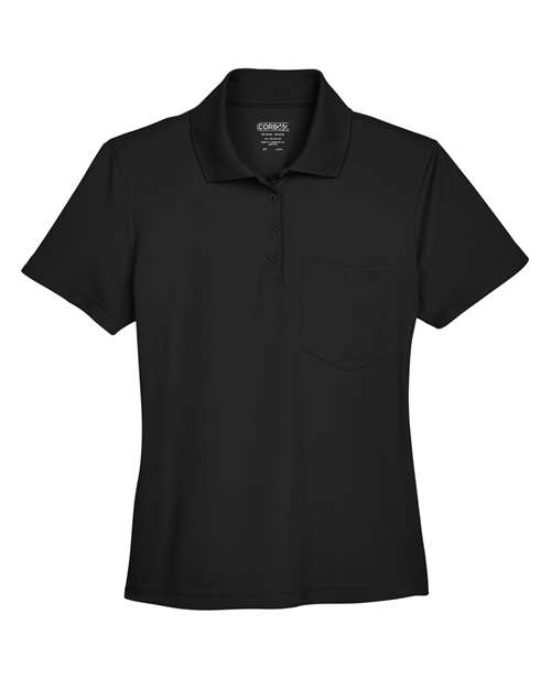 CORE365 Women's Origin Performance Piqué Polo with Pocket - Image 2