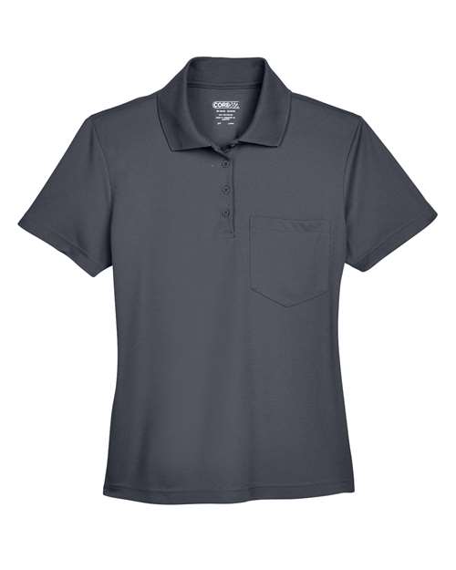 CORE365 Women's Origin Performance Piqué Polo with Pocket - Image 4