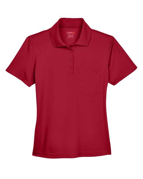 CORE365 Women's Origin Performance Piqué Polo with Pocket - Image 6