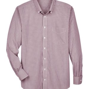 Alternative view of Devon & Jones Men's Crown Collection® Gingham Check Woven Dress Shirt