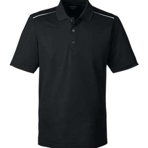 Alternative view of CORE365 Men's Radiant Performance Piqué Polo with Reflective Piping