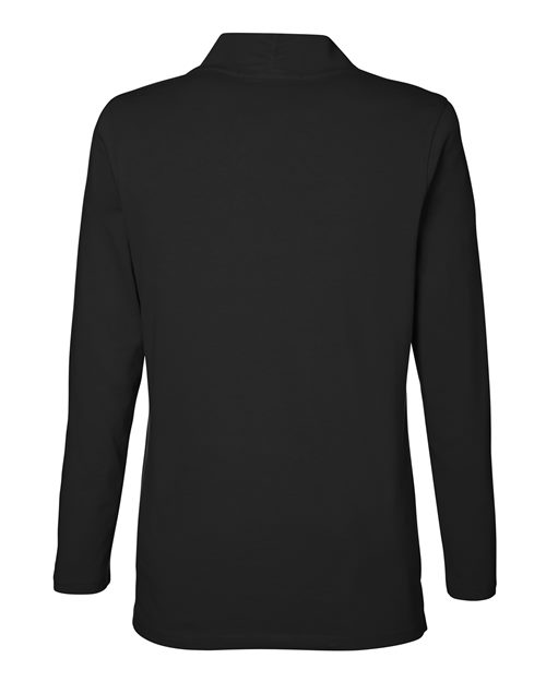 Devon & Jones Women's Raleigh Shawl Collar Knit Top - Image 7