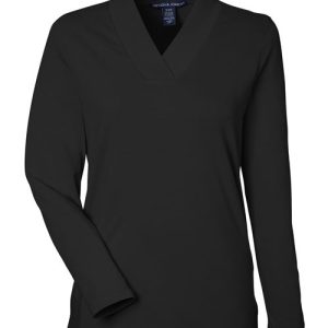 Alternative view of Devon & Jones Women's Raleigh Shawl Collar Knit Top