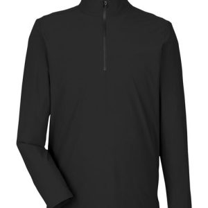 Alternative view of Devon & Jones Men's CrownLux Performance® Windsor Welded Quarter-Zip Pullover