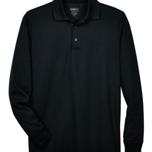 Alternative view of CORE365 Men's Tall Pinnacle Performance Long Sleeve Piqué Polo