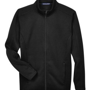 Alternative view of Devon & Jones Men's Bristol Full-Zip Sweater Fleece Jacket